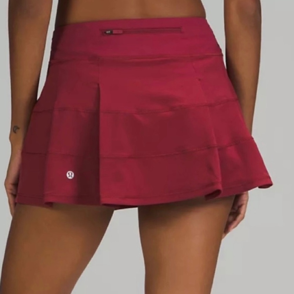 Lululemon mulled wine skirt.